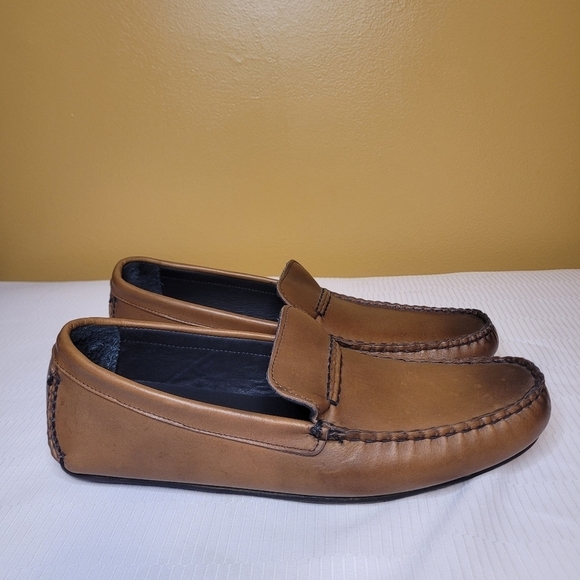 NWOT Allen Edmonds Super Sport Brown Leather Loafers sz 8.5 main image 10